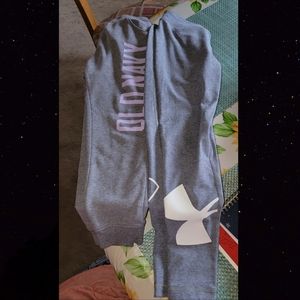 2 Slightly Warn Girls Pants.. Old Navy & Under Armour